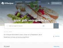 Tablet Screenshot of goedevis.nl
